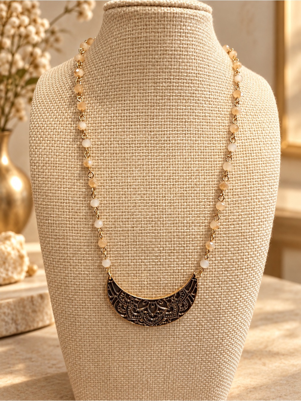 GOLD WONDER WOMAN NECKLACE